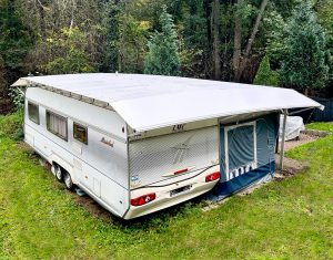 TWINTOP Schutzdach für Wohnwagen und Vorzelt