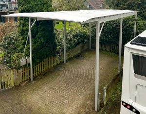 CARAPORT Carport mit breiten Stützen