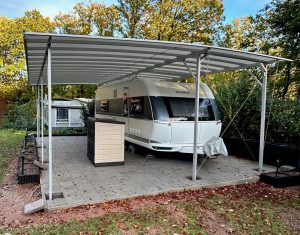 TWINTOP selbststehend-aufliegendes Schutzdach