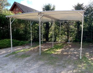 TWINPORT Doppelcarport für Wohnmobile