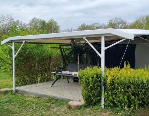 TERRATOP Terrassenüberdachung mit Designregenrinne