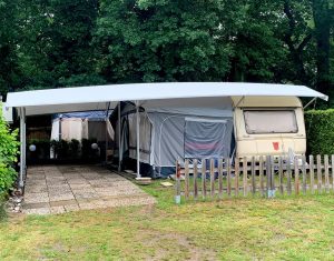 TWINTOP TRIPLE Schutzdach für Wohnwagen, Vorzelt und Terrasse