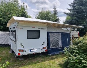 TWINTOP Schutzdach für Wohnwagen und Vorzelt
