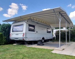 TWINTOP Kombischutzdach mit Designregenrinne