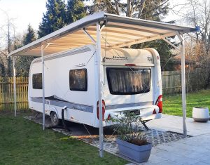 Wohnwagen Schutzdach CARATOP selbststehend